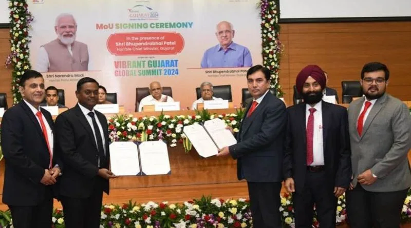 Erisha E-Mobility Signs $828 Million MoU for the Development of Green Hydrogen and Mega EV Park in Gujarat