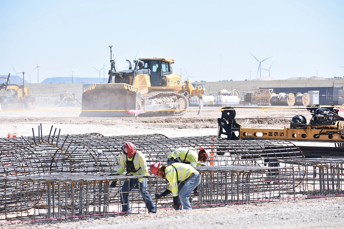 Under Construction SunZia Transmission Project